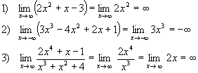 Limites envolvendo infinito Limite52