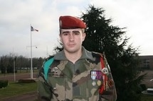 1ère Classe Florian Morillon du 1er Régiment de Chasseurs Parachutistes (R.C.P), tué en Afghanistan le 18 juin 2011. 1er_cl10