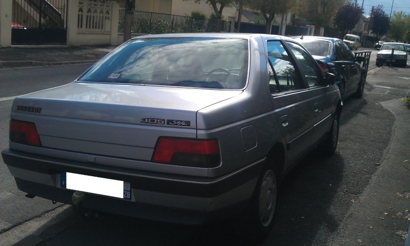 PEUGEOT 405 1,8 STYLE TRES PROPRE Imag0813