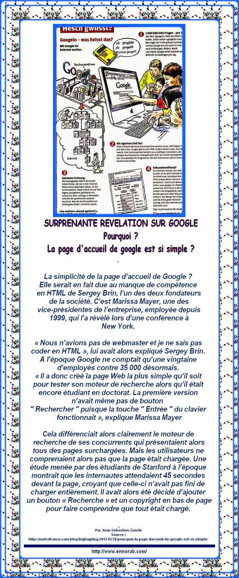 POURQUOI LA PAGE D'ACCUEIL DE GOOGLE EST D'UNE TELLE SIMPLICITE ? 10047