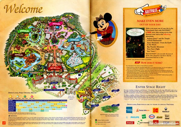 CATALOGHI DISNEYLAND PARIS DAL 1991 AD OGGI Brochu41