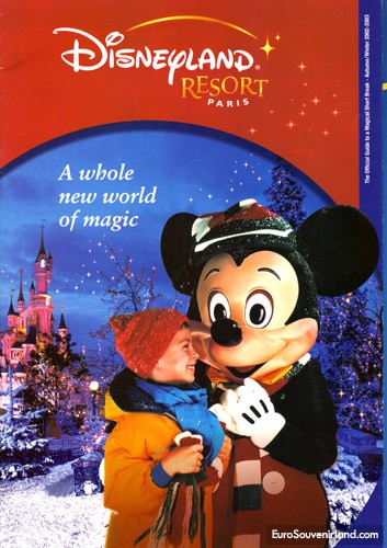 CATALOGHI DISNEYLAND PARIS DAL 1991 AD OGGI Brochu49