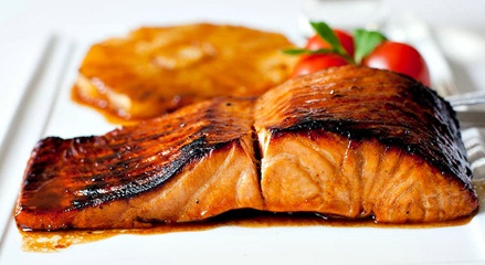 Cá hồi nướng mật mía Salmon10