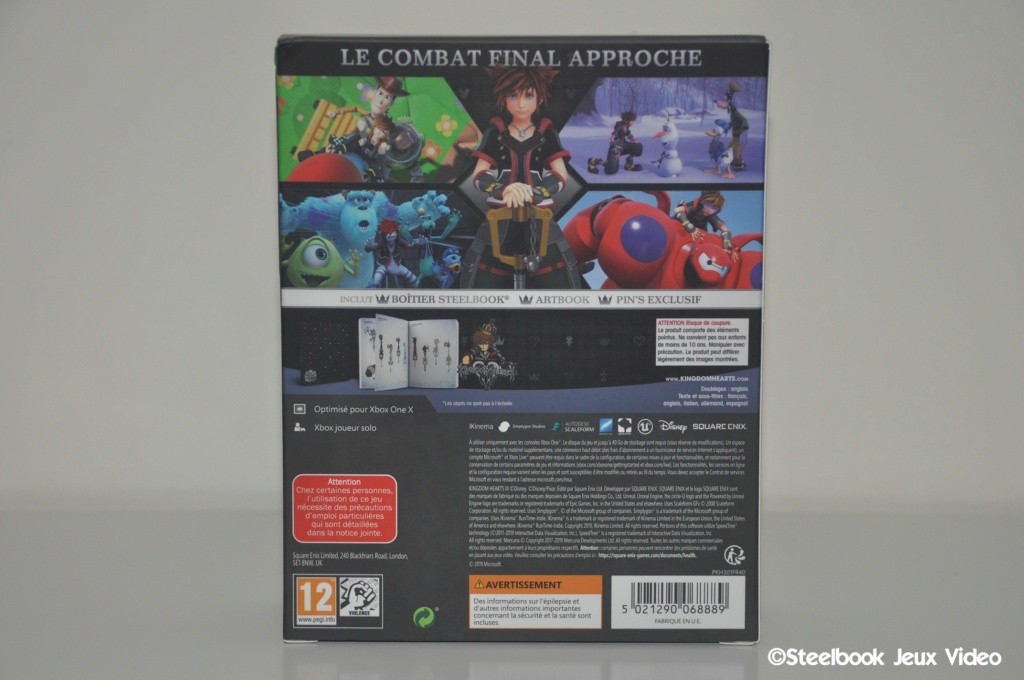 Kingdom Hearts III - Steelbook (Edition Deluxe) 232