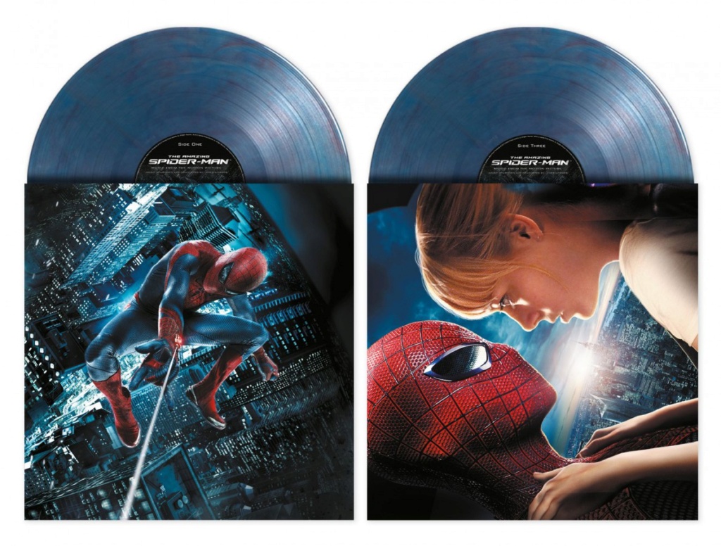 spiderman - The Amazing Spider-Man - Double Vinyle Marbré Bleu et Rouge 6164_f11