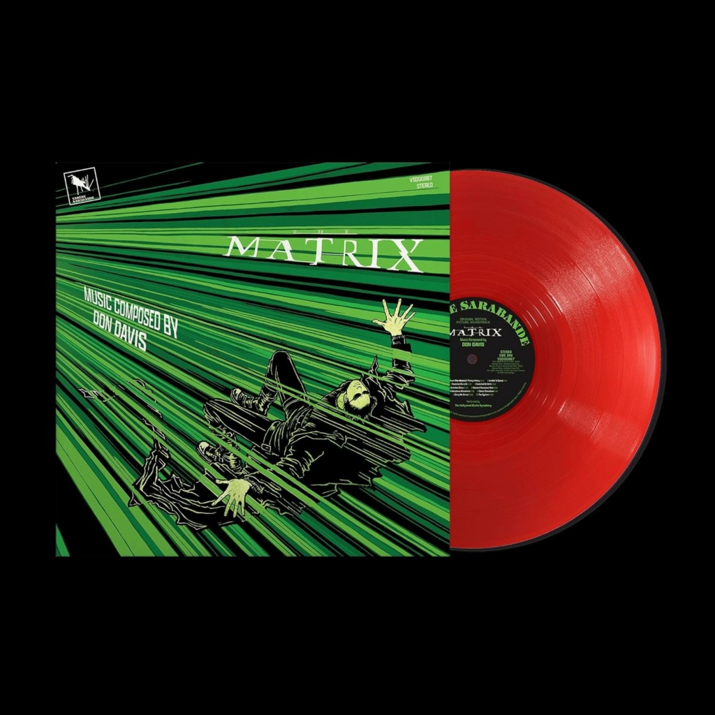 The Matrix | Double Vinyle Rouge Translucide 812hdj10