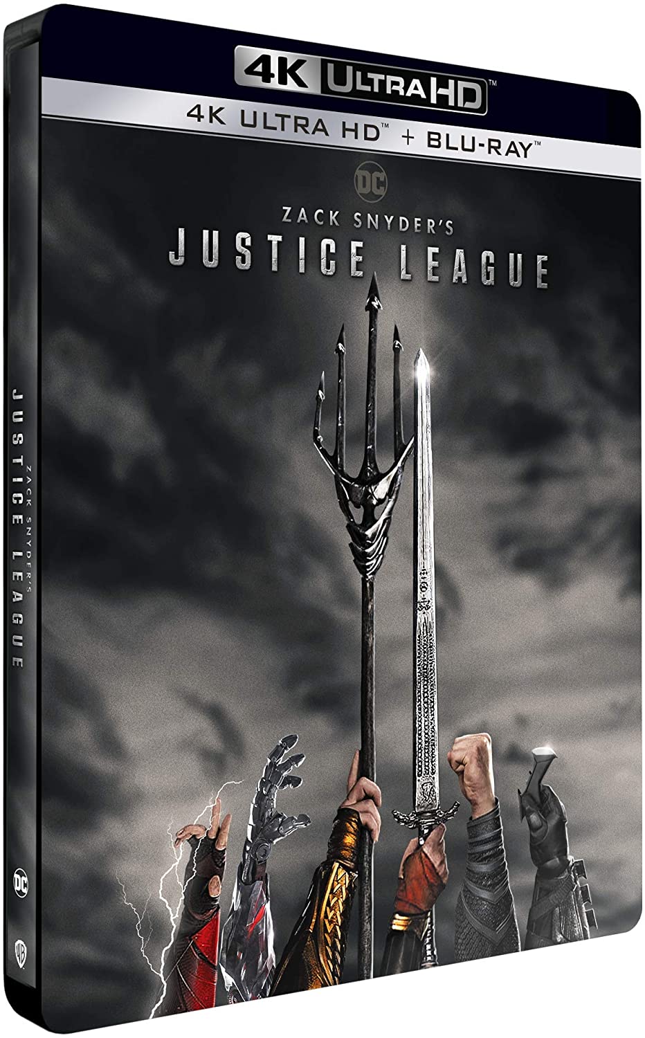 Zack Snyder's Justice League - Edition Steelbook 4K 81axyg10