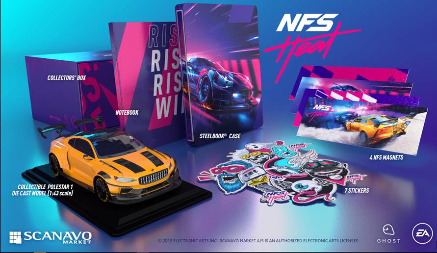 Need For Speed Heat - Steelbook du Collector Eb7s9i10