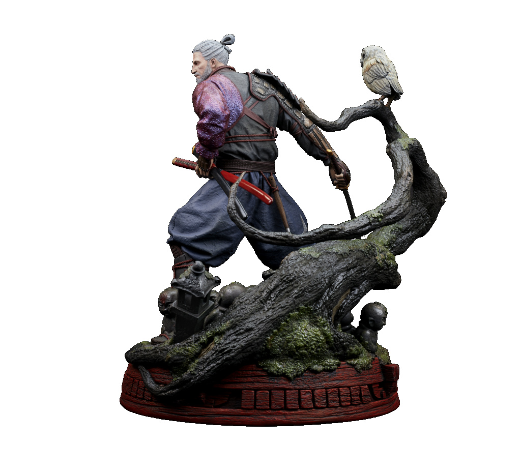 Figurine Geralt Ronin : Boutique CD Project Red Eng_pl14