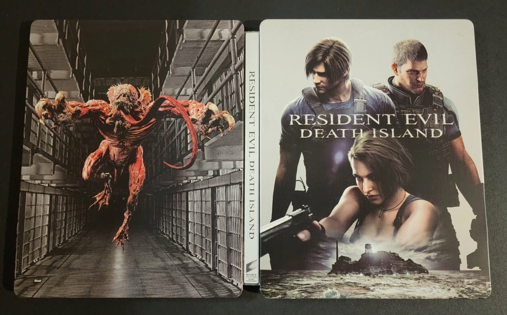 Resident Evil : Death Island | Steelbook 4K F16fxp10