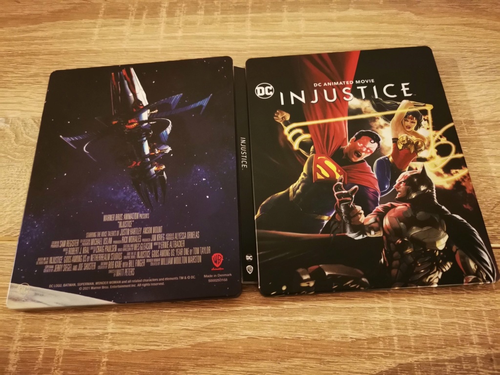 Justice League : Injustice - Steelbook Blu-Ray Fcnhdh10