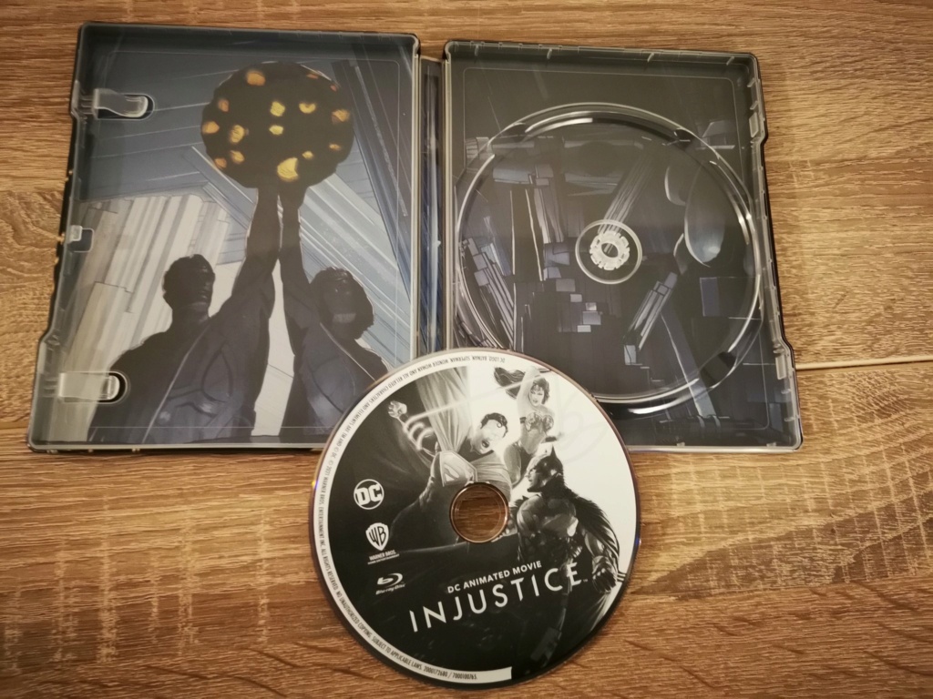 Justice League : Injustice - Steelbook Blu-Ray Fcnhev10