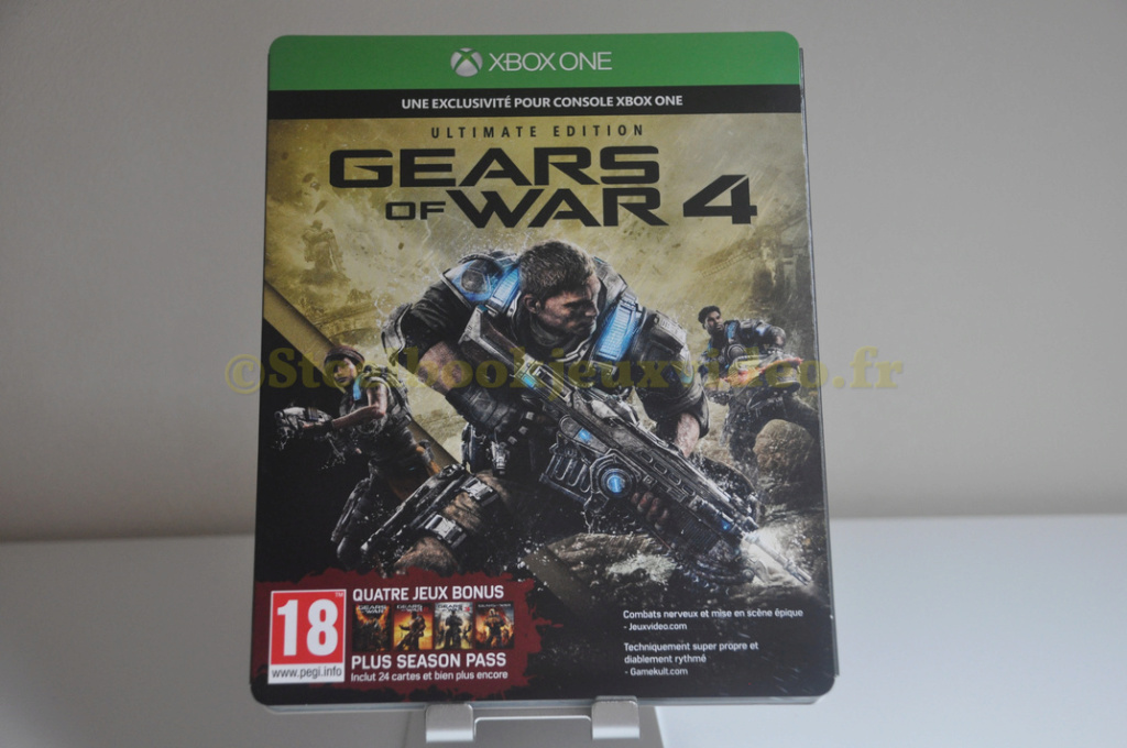 Gears of War 4 - Steelbook (Edition Ultimate) Gears-16