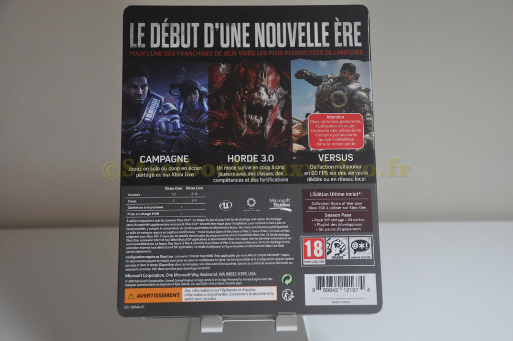 Gears of War 4 - Steelbook (Edition Ultimate) Gears-21