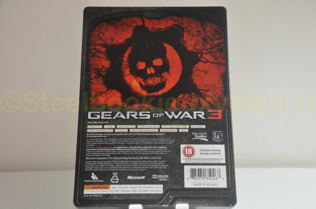 Gears of War 3 - Steelbook G1 Gears315