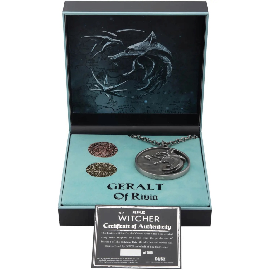 witcher - Médaillon de Geralt - The Witcher | Limité à 500 exemplaires Medail10