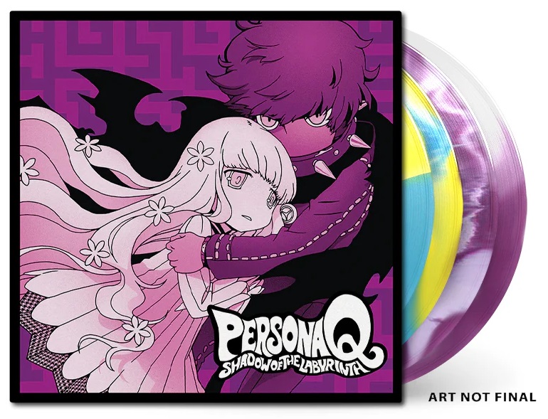 Persona Q : Shadow Of The Labyrinth | Quatre Vinyle Coloré Pq_10110