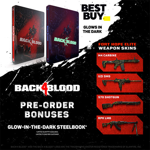 Back 4 Blood, un Steelbook exclusif Best Buy ! Pre_or10