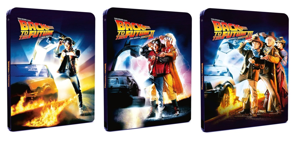 Retour vers le Futur 1, 2 et 3 | Steelbook 4K Retour10