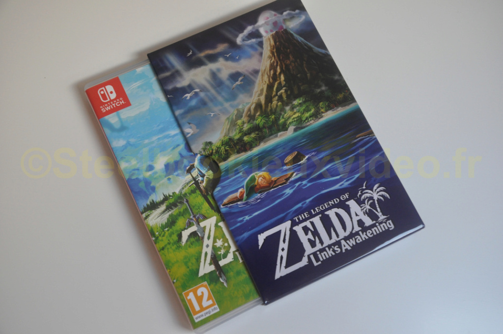The Legend Of Zelda Link's Awakening - Slipcase Novobox Slipca17