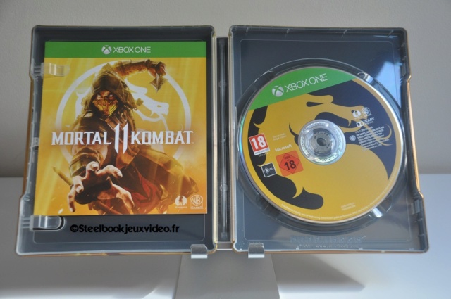 micromania - Mortal Kombat 11 - Steelbook - Edition Spéciale - Exclusivité Micromania Steelb28
