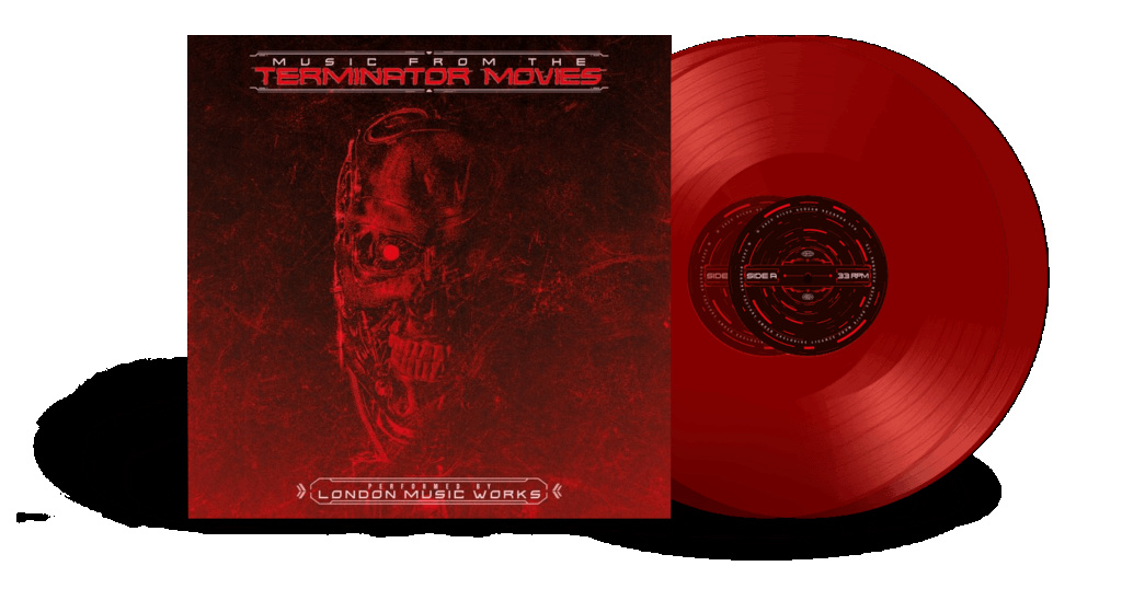 Music from The Terminators Movies | Double Vinyle Rouge Transparent Vinyl10