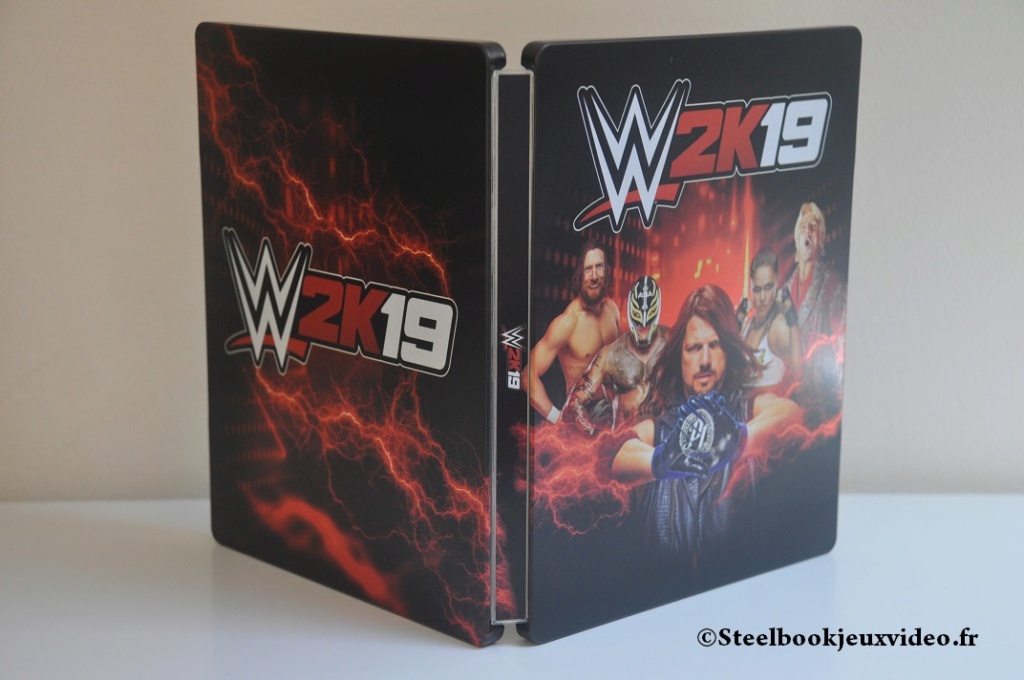 WWE 2K19 - Steelbook Wwe710