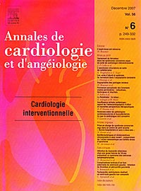 annales de cardiologie 2007/2008 Cardio10