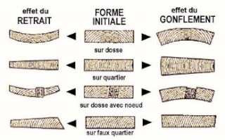 Les déformations du bois Figure10