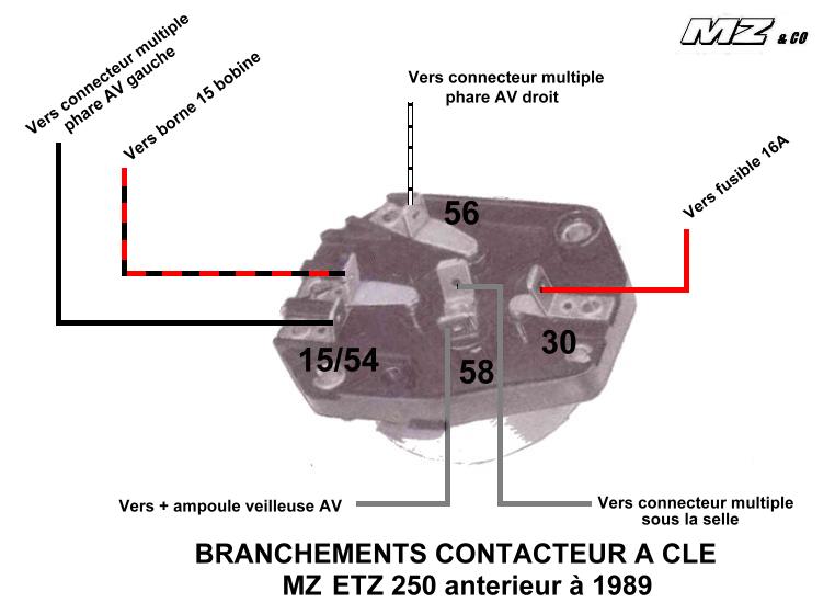 schéma électrique Contac10