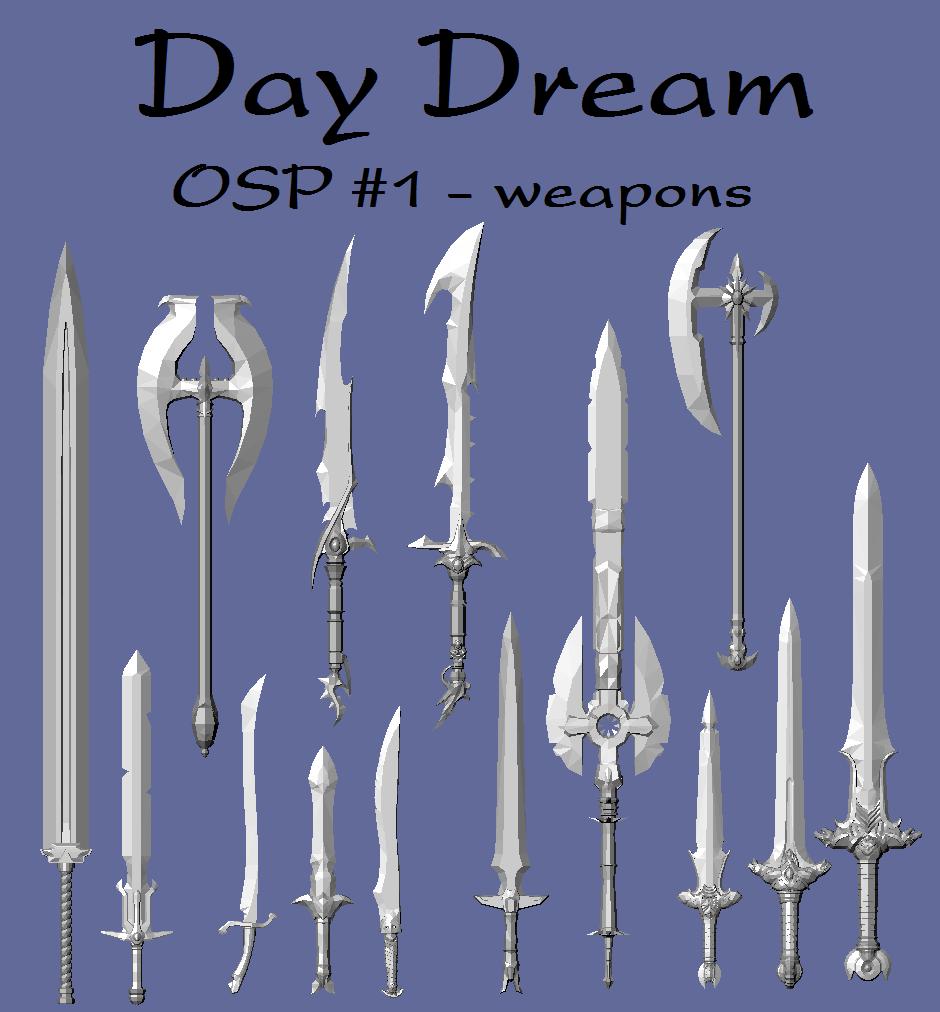 [Model]Daydream OSP#1 - weapons. Osp110