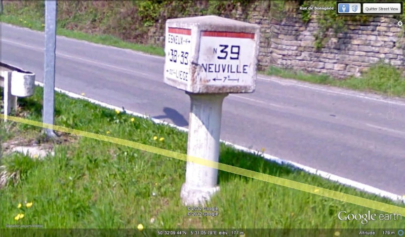 STREET VIEW : les bornes et les plaques Michelin Borne_13