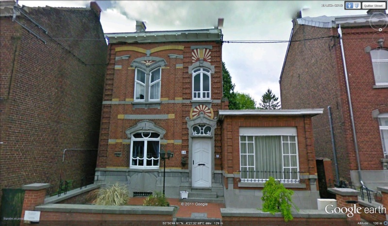 STREET VIEW : les maisons art nouveau Pont_a13