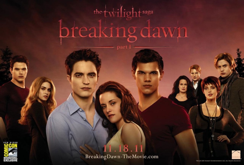 The Twilight Saga : Breaking Dawn - Part 1 (2011, Bill Condon) Affich10