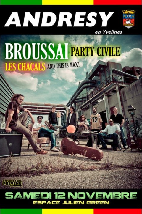 12/11/2011 Concert PARTY CIVILE - BROUSSAI - LES CHACALS à Andresy 25029911