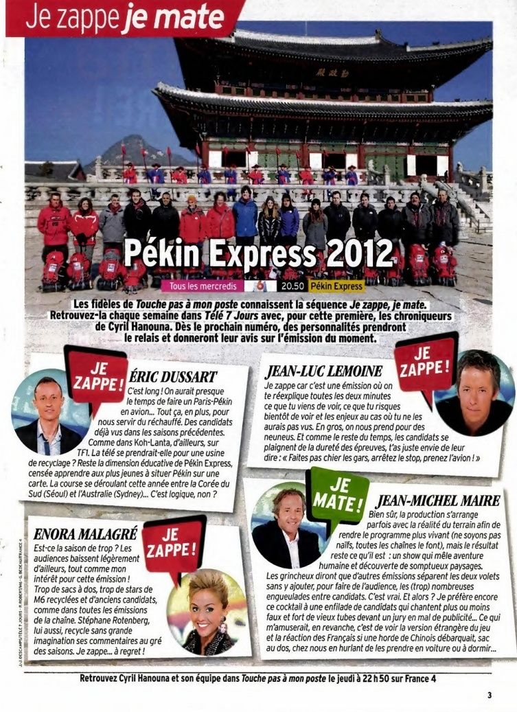 Pékin Express, le passager mystère - Toutes les news - Page 3 1511