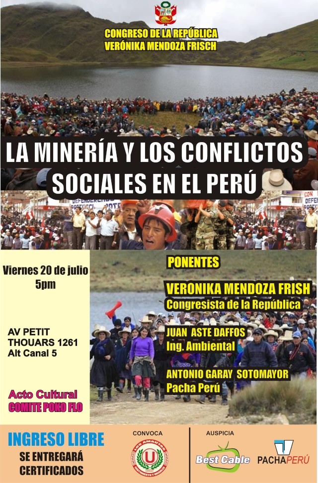 La mineria y los conflictos sociales Afiche18