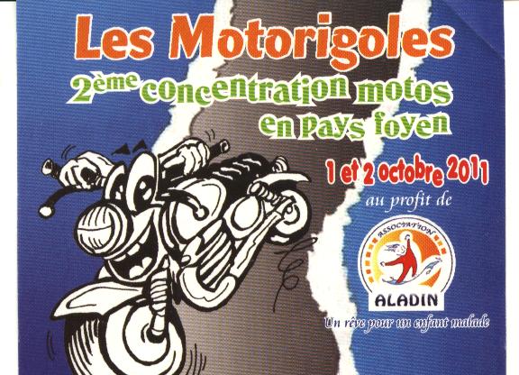 invitation au rassemblement motos pour l'asso rêve d'enfant  Affich10