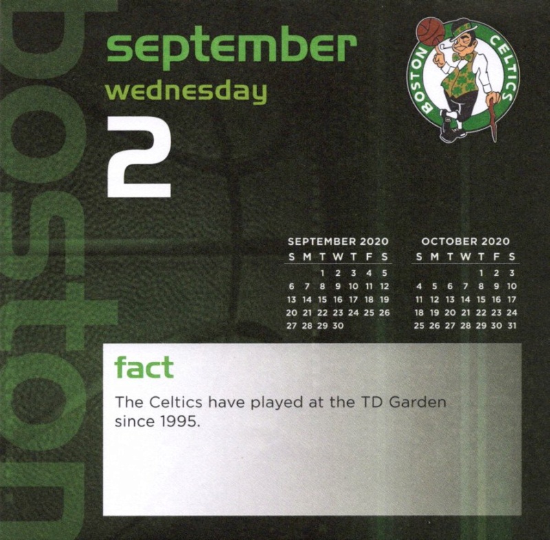 Boston Celtics 2020 Daily Sports Calendar - Page 28 Calen195