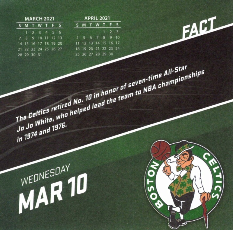 Boston Celtics 2021 Daily Sports Calendar - Page 6 Calen363