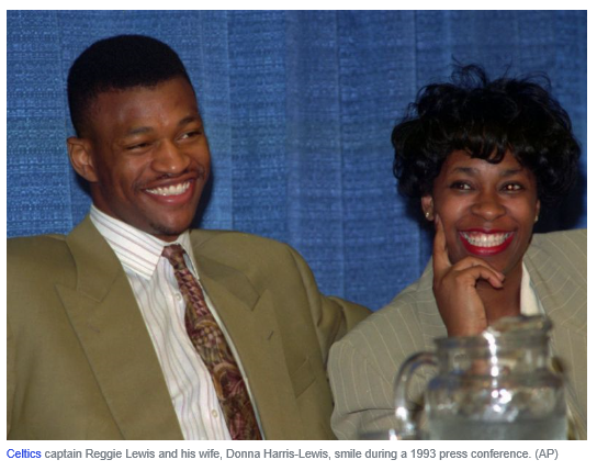 A letter from Donna Harris-Lewis honoring Reggie Lewis 25 years later Screen68