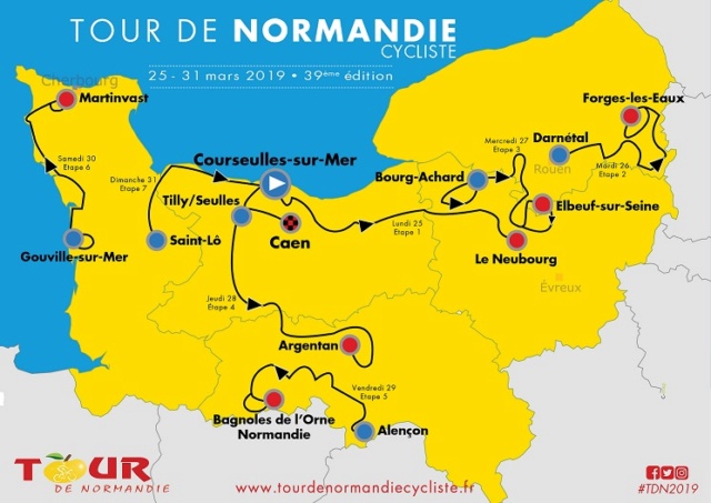 TOUR DE NORMANDIE  -- F --  25 au 31.03.2019 2019-p10