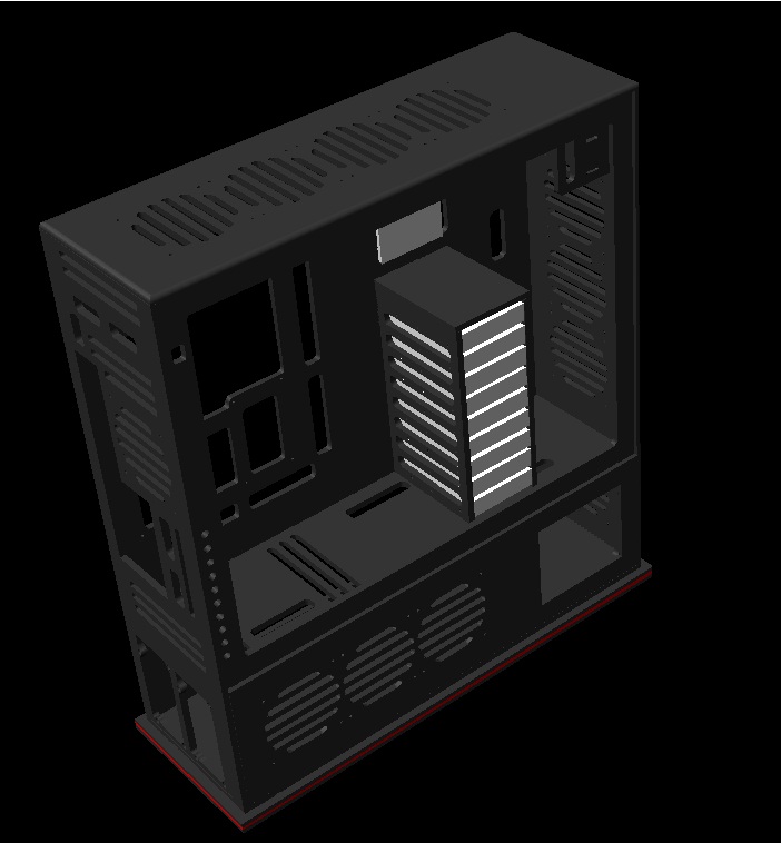 Projet : Acrylic Full Tower Case. 510