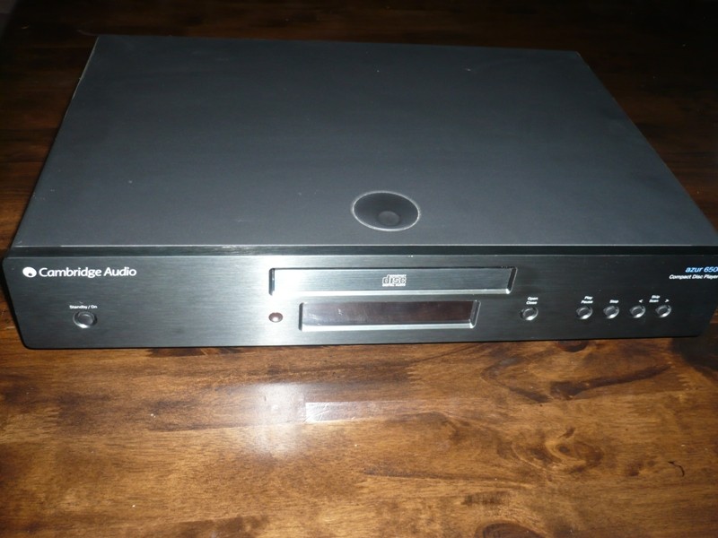 Cambridge Audio Azur 650C CD Player (used) P1030315