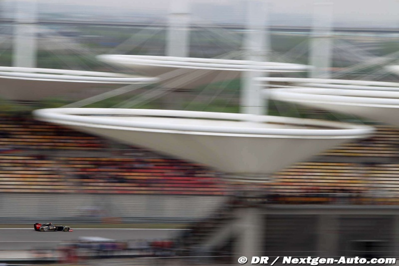 La photo du week-end : 8e manche - Le Grand Prix de Chine Samedi12