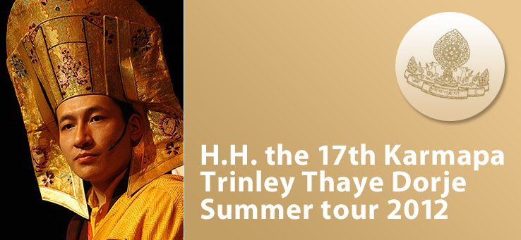 Visite du 17e Gyalwa Karmapa Trinley Thayé Dorjé cet été, en France Karmap11