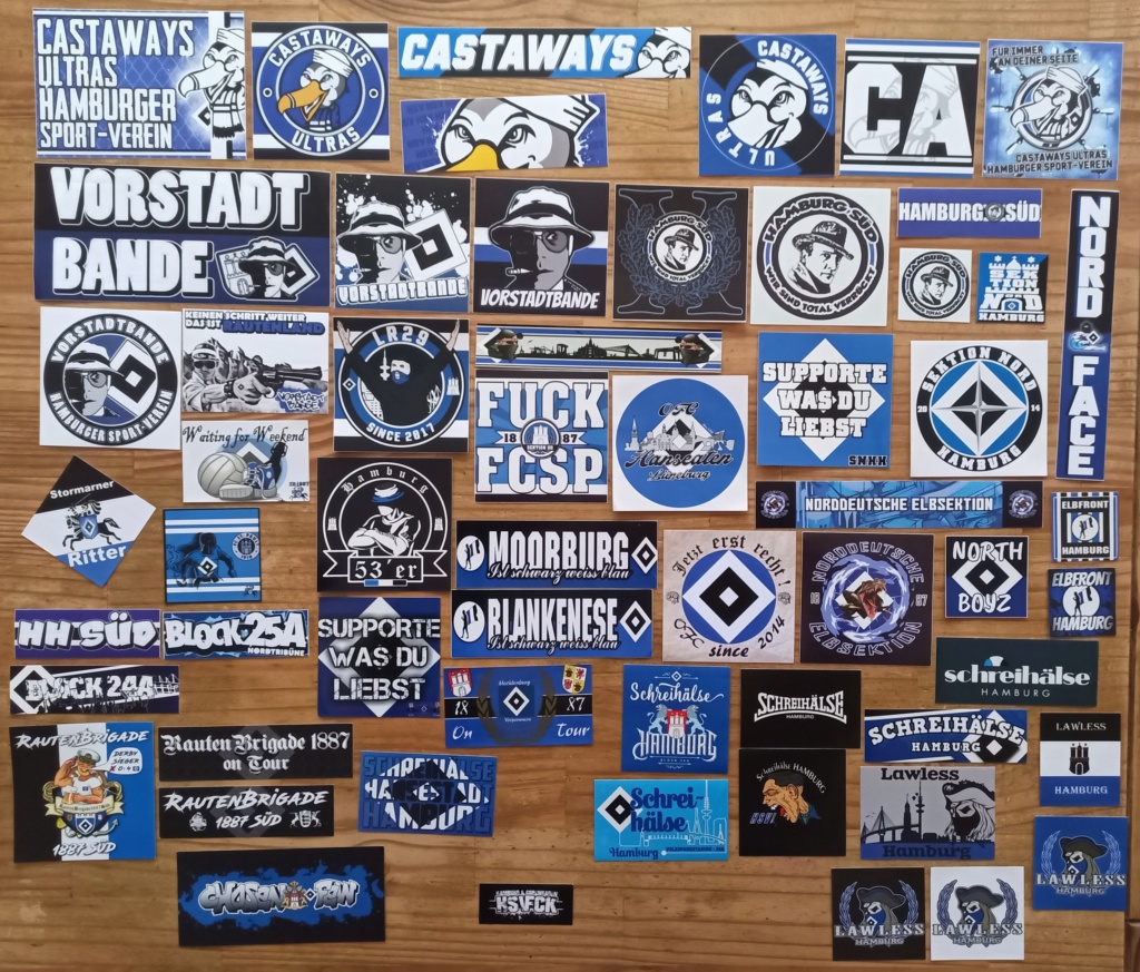 [Vends/Echange] collection Dynamo Dresden, Hambourg, Hannovre Hsv610