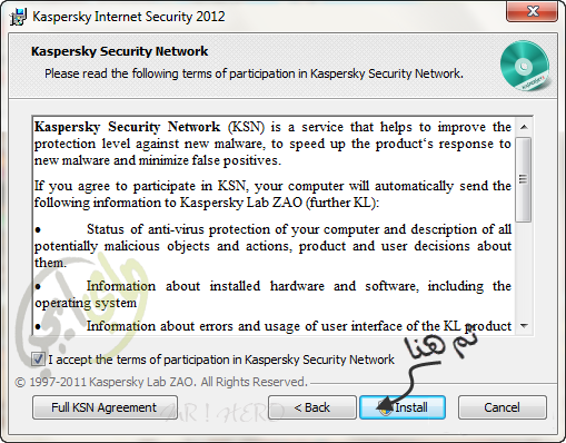 الاصدار النهائى من العملاق الحماية الروسى Kaspersky Anti-Virus & Internet Security 2012 12.0.0.374 Final بحجم 66 ميجا وعلى اكثر من سيرفر  311