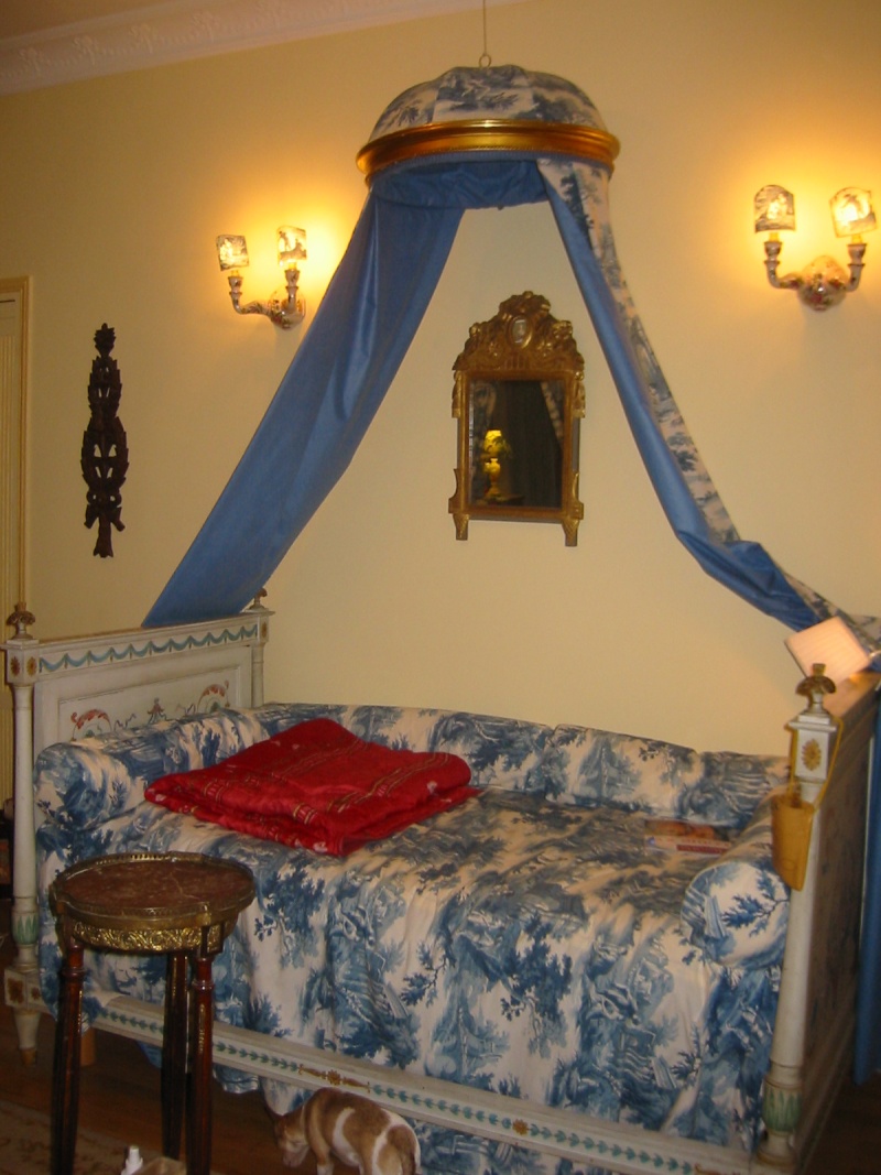 Chambre à coucher du Petit appartement de Marie-Antoinette, au rez-de-chaussée du château de Versailles 25_als12