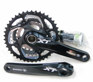 100%新，SHIMANO XT m780 10速 中空餅連BB  T1w74810